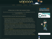 vapoon.de Webseite Vorschau