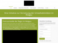 walgau-wunder.at Webseite Vorschau