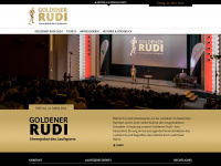 goldener-rudi.de Webseite Vorschau