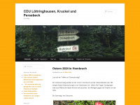 cdu-persebeck.de Webseite Vorschau