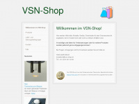 vsn-shop.ch Webseite Vorschau