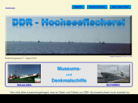 hochseefischerei-archiv-ros-sas.de Webseite Vorschau