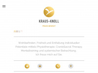 kraus-knoll.at Webseite Vorschau