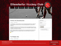 ehc-hockey.de Webseite Vorschau