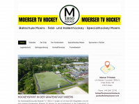 moersertvhockey.de Webseite Vorschau