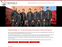 vogel-kaminfeger.ch Webseite Vorschau