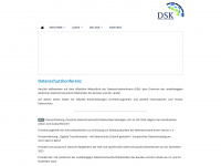 datenschutzkonferenz-online.de Webseite Vorschau