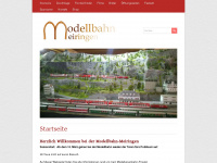 modellbahn-meiringen.ch Webseite Vorschau