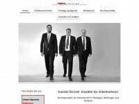 berndt-arbeitsrecht.de Webseite Vorschau