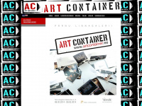 artcontainer.ee Webseite Vorschau