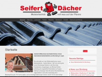 seifert-daecher.de Webseite Vorschau