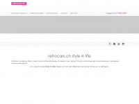 retrocars.ch Webseite Vorschau