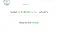 hsg-bever-ems.de Webseite Vorschau