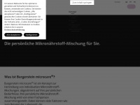 microcare.ch Webseite Vorschau