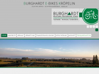 burghardt-ebikes.de Webseite Vorschau