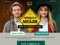 zltymelon.sk Webseite Vorschau