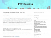 p2p-banking.com Webseite Vorschau