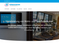 kindsvater-klimatechnik.de Webseite Vorschau