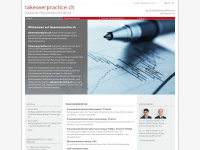 takeoverpractice.ch Webseite Vorschau