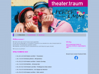 theatertraum.at Webseite Vorschau