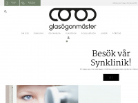 glasogonmaster.se Webseite Vorschau