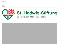 st-hedwig-stiftung.de Webseite Vorschau