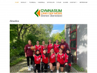 gymnasium-ldw.de Webseite Vorschau