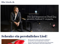 dis-lied.ch Webseite Vorschau