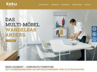 keku-element.de Webseite Vorschau