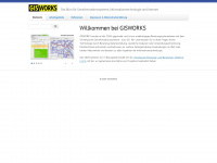 gisworks.info Webseite Vorschau