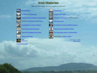irishhistorian.com Webseite Vorschau