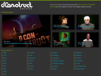 dconstruct.org Webseite Vorschau