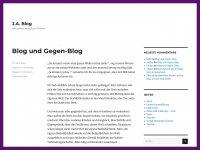 ja-blog.de Webseite Vorschau