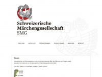maerchengesellschaft.ch Webseite Vorschau