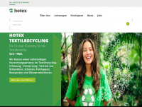 hotex-recycling.de Webseite Vorschau