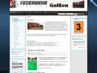 feuerwehr-golssen.de Webseite Vorschau