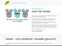 doll-der-maler.de Webseite Vorschau