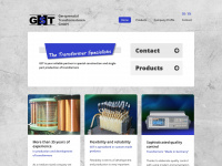 gst-transformatoren.de Webseite Vorschau