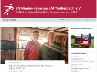sgniederkainsbach.de Webseite Vorschau