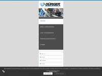 buerger-gmbh.de Webseite Vorschau