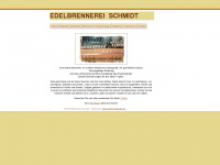 edelbrennerei-schmidt.de Webseite Vorschau