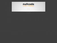 nullcode.de Webseite Vorschau