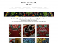 kristibridgeman.com Webseite Vorschau