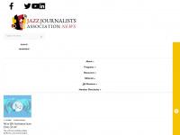 jazzjournalists.org Webseite Vorschau