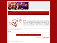 a-train-bigband.de Webseite Vorschau