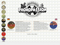 phonopassion.de Webseite Vorschau