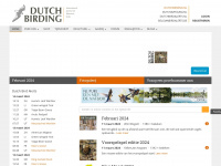 dutchbirding.nl Webseite Vorschau