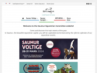 saumur.org Webseite Vorschau