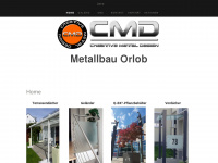 metallbau-orlob.de Webseite Vorschau