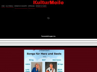 kulturmeile-siebengebirge.de Webseite Vorschau